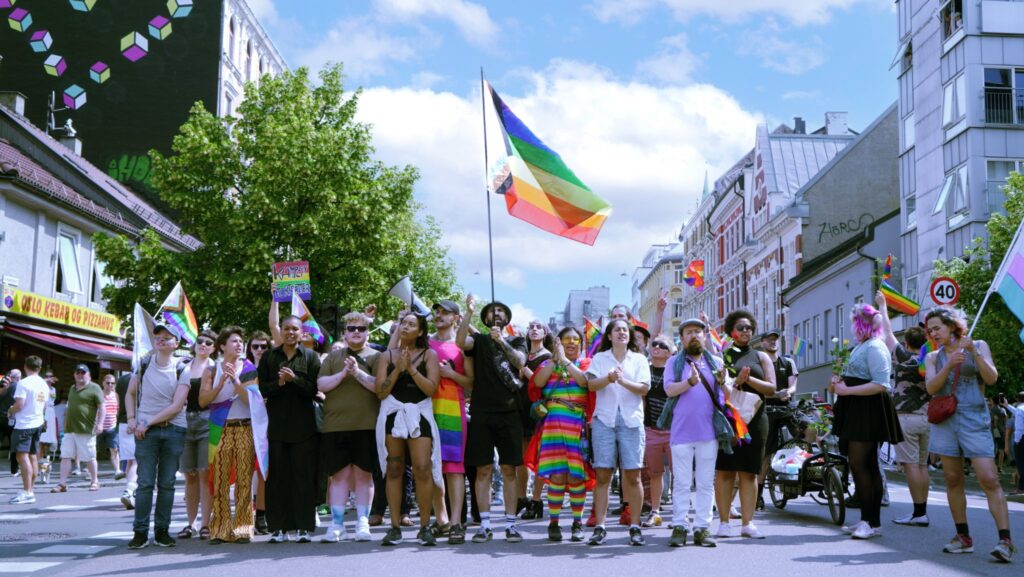 alternativ pride i Oslo skyting 25. juni 2022